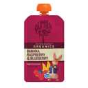 10 x Peter Rabbit Organics Baby Raspberry Banana Blueberry, 4 oz