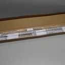 LazBlinds No Drill Blinds for Indoor Windows, Cordless 1" Vinyl Mini Blinds, Privacy S-Curve Blinds for Windows, Room Darkening Horizontal Window Blinds and Shades for Home, 36" W x 36" H, White