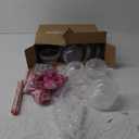 Valentines Day Gifts for Kids - 24 Pack Giant Lollipop-Shaped Stationery Set with Valentine's Cards Pencils Stickers Erasers Stampers Sharpener for Classroom Exchange School Boys Girls Party Favors