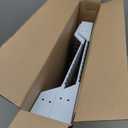 Ultrawall Wall Mounted Storage Shelf for Garage, 2 Pack Metal Shelf Rack, Heavy-Duty Wall Organizer Shelves Suitable for Shop, Shed, Garage 23.5inch x 12inch(White)