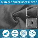 COZYBONDER Toddler Airplane Bed, Kids Airplane Seat Extender Travel Bed, Kids Airplane Travel Essentials, Air Must Have for Toddlers, Portable Plane Footrest for Flights