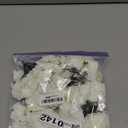 Flojery Silk Hydrangea Heads Artificial Flowers Heads with Stems for Home Wedding Decor,Pack of 10 (White)