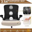Ergonomic Office Chair - High Back Desk Chair with Adjustable Lumbar Support, Breathable Mesh Back, 330LBS Capacity, Easy Assembly, for Home Office Executive Computer Task