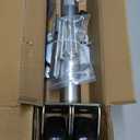 WEIZE Trailer Jack, Heavy Duty Swivel Boat Trailer Jack with Dual Wheels, 2000 lbs, 14" Lift