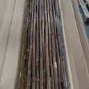 Backyard X-Scapes Bamboo Fencing 6 Feet High Outdoor Decorative Rolled Fence Panel, Caramel Brown 6 ft H x 8 ft L