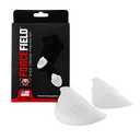 Pack Of 2 Forcefield Unisex Adult Crease Protector Shoe-and-boot-toe-guards, White, Medium US