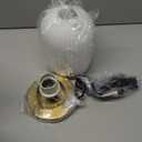 Modern Ribbed Glass Table Lamps Mid Century Bedside Light Small Nightstand Lamp with Plug-in Style, E26 Ambient Lighting for Bedroom Living Room Tabletop, Milky White