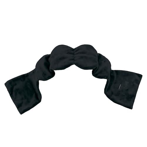 Nodpod Gentle Pressure Sleep Mask | Patented Light Blocking Design for Sleeping, Traveling & Relaxation - Black Onyx