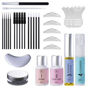 Lash Lift Kit, Beginner/Professional Lash Lamination Kit, Safe & Effective Eyelash Lift, Lasts 6-8 Weeks, 15 Applications, DIY Perm - Includes Instructions - LK2