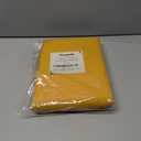 Rectangle Linen Textured Tablecloth Waterproof and Wrinkle Free Farmhouse Table Cloth Stain Resistant Decorative Fabric Table Cover for Dining/Indoor/Outdoor (Aqua Blue 60 x 120 Inch)