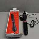 REVLON One-Step Root Booster Round Blow Dryer Brush and Hair Styler - Revive Styles, Boost Roots, and Add Volume to hair with this Hot Air Brush, 1  inch Barrel (Black)