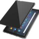 Tablet Clear Flexible Case for Amazon Kindle Fire HD 10 5th 7th 9th Generation(2015 2017 2019 Release),Ultra Slim TPU Soft Transparent Cover for (Kindle Fire HD10 5th 7th 9th Gen 2015/17/19)