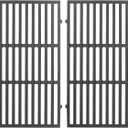 Spirit E310 7638 7639 Grill Grates for Weber Spirit E-310 300 Series E315 E320 E330 S310 S315 S320 S330 Gas Grill, 17.5" Cast Iron Cooking Grids, Replacement for Genesis Silver/Gold/Platinum B & C