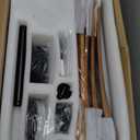 Ceiling Fans with Lights and Remote, 52 Inch Outdoor Fans for Patios, USA Original Patent, ETL Listed, 3 Downrods, 5 Blades, 6 Speeds Reversible Noiseless DC Motor Wood Fans for Farmhouse, Walnut Wood