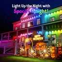 Fitop Permanent Outdoor Lights, 150FT RGB Waterproof LED Lights for House, Smart Outdoor Strip Light with Extendable Design, App/Remote Control, 16 Million Colors, IP67 Rated