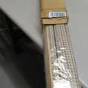 LazBlinds Cordless Bamboo Roman Shades for Windows, Light Filtering Natural Bamboo Blinds, Easy Lift Cordless Design for Living Room & Bedroom, Fits Interior Windows 34.5" W x 48" H, Greystone