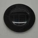 13'' Black Party Chargers Large Plates & Platters Great for Elegant Party's Weddings Tableware Great for Serving dish Black, Pac of 6