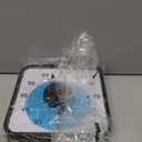 Secura 60-Minute Visual Countdown Timer, 7.5-Inch Oversize Classroom Visual Timer for Kids and Adults, Durable Mechanical Kitchen Timer Clock with Magnetic Backing (Blue)