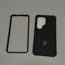 FNTCASE for Samsung Galaxy S26-Ultra Case: Magnetic Phone Cases with [Ring Kickstand] [2 Front Frames] [Built-in Screen Protector] [Heavy Duty Military Grade Protection] Drop Proof TPU Cover Black