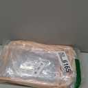 TISRATOK 12 PCS Clear Makeup Bag for Women with Zipper, TSA Approved Toiletry Pouch, Cosmetic Bag Bulk for Travel Organizer Essentials - Orange-pink, Large