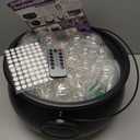 Halloween Witches Cauldron Decorations, DIY Bubbling Large Cauldron Bowl Set with Clear Plastic Balls and String Light for Halloween Hocus Pocus Party Indoor Outdoor Decor