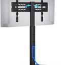 Greenstell TV Stand with Power Outlet, Universal Floor TV Stand for 32-75 inch TVs, Height Adjustable, Swivel Tall TV Mount Stand with Wood Base, Holds up to 110 LBs, Max VESA 600x400mm