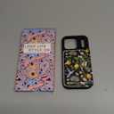 Uppuppy for iPhone 17 Pro Case with Wallet - Fits 4 Card Slots, Compatible with MagSafe for Women Aesthetic Durable PU Leather Credit Card Holder Kickstand Phone Cover for Apple 17 Pro, Lemon Bird