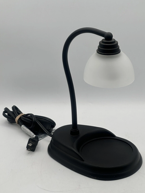 Candle Warmers Etc. Aurora Lighted Candle Warmer Heat Lamp Black Electric