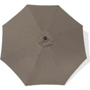 ontheway 11FT Patio Umbrella Enhanced Replacement Canopy Market Table 8 Ribs Umbrella Canopy