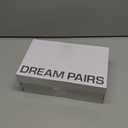 DREAM PAIRS Women's Pumps Low Chunky Block Heel Dress Shoes Closed Round Toe Comfortable Heels. Size 8.5