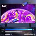 BIFALE VESA Certified 10FT DisplayPort Cable 2.1, 16K DisplayPort Cable 2.0 Supports HDR, DSC 1.2a, 80Gbps,16K@60Hz, 8K@120Hz, 4K@240Hz / 165Hz / 144Hz, 2K@360Hz for FreeSync G-Sync Gaming Monitor