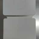 HOU iPad Keyboard 10th Generation 2022, Magnetic Stand, Multi-Touch Trackpad, Case with 7 Colors Backlit Bluetooth Keyboard for iPad 10th Generation 2022, Spanish Ñ, QWERTY, White