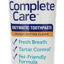 Arm & Hammer Complete Care Enzymatic Dog Toothpaste, Peanut Butter Flavor, Baking Soda and Calcium, Enzymatic Tartar Control Formula, Non-Toxic, Fluoride Free, 6.2 Oz 