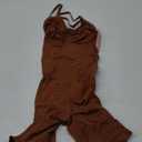 FeelinGirl Shapewear Bodysuit Tummy Control Seamless Sculpting Butt Lifter Body Shaper for Women (X-Small-Small, Cinnamon Brown)