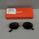 livho 2025 Trendy Oval Sunglasses - Stylish Polarized Shades for Everyday - Retro Metal Frames