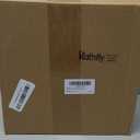 Kathfly 2 Pcs Plastic Gold Fruit Bowl Flower Vase 9.8 x 4 Inch Vintage Wedding Centerpieces Vase Table Decoration Flower Arrangement Planter for Dining Home Anniversary Ceremony Decoration