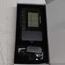 SMARTRO Digital Projection Alarm Clock for Bedrooms with Indoor Thermometer Hygrometer, USB Charger, Bedside Projector, Travel, AC and Battery Operated