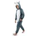 Nabobs Unisex Animal Onesie Costume, Flannel Halloween Cosplay Costume - Homewear Animal Outfit. 140 Size