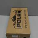 POLAR Womens Faux Suede Shearling Lined Slippers - Warm Memory Foam Indoor Outdoor Slip-On House Shoes with Aztec Trim - Non-Slip Sole for Winter Cosy Comfort (7, Chestnut)