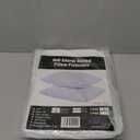 Quilted Pillow Protectors Queen Pair 20x30 Inches Extra Soft Thick