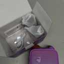 Mini Karaoke Machine Toys Gifts,Kids Portable MP3 Player with 2 Wireless Microphone and LED,Christmas Birthday Gifts for Girls Boys 3 4 5 6 7 8+ Year Old (Purple)