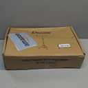 Projector Stand Tripod Adjustable, Laptop Height from 23.5 to 46.5 inches with Gooseneck Phone Holder, Floor for Office, Home, Stage, Studio, DJ Racks Holder Mount, 23.5inch-46.5inch (Black)