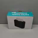 Xlxker Multifold Paper Towel Dispenser Countertop, Hand Towel Dispenser for Bedroom, Bathroom, Kitchen, Toilet (Black)