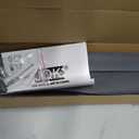 JQK Brushed Towel Bar, Rounded Edges 26.41 Inch Towel Rack, 304 Stainless Steel Bathroom Wall Mount, Useable Length 24 Inch, TB250L24-BN