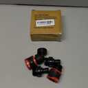 Eden 95210 Premium Garden Hose Quick Connect Set | 5-Piece Snap & Lock Fittings with Water Stop & Secure Twist-Lock Design