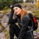 6 Pack Cotton Headbands, Yoga Headbands for Women, Wide Headband Cotton Stretchy Non Slip Sports Headband, Boho Elastic Workout Head Bands for Yoga Running Active Wear