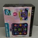 Dance Mat Toys for 3-12 Year Old Girls Boys, Dance Pad with Light Up 8-Buttons & Bluetooth, Music Dance Game with 7 Game Modes, Christmas Birthday Gifts for 3 4 5 6 7 8 9 10+ Year Old Girls Boys (Purple)