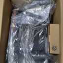 UPPAbaby Minu Duo Side-by-Side Double Stroller - Lightweight + Compact Design for Travel - Easy Fold- From Birth to Toddler - Independent Recline -Greyson(Charcoal Mlange/Carbon Frame/Saddle Leather)