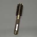 Sndyi Small Round Brush for Blow Out, Nano Thermal Ceramic Ionic Round Hair Brush with Boar Bristles, Boost Shine & Volume, For Short Hair with Quick Blow Drying & Salon Styling -2 Inch, Barrel 1 Inch