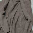 Imily Bela Womens Oversized Tunic Sweaters Fall Slouchy Long Sleeve Ribbed Knit Side Slit Pullover Jumper (XX-Large, Dark Brown)